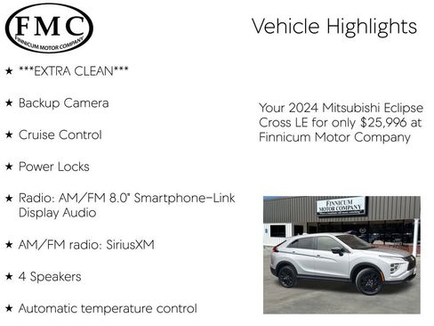 Used 2024 Mitsubishi Eclipse Cross LE image 5