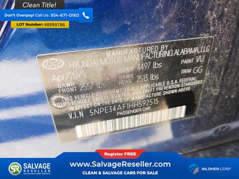 Used 2017 Hyundai Sonata Sport image 16