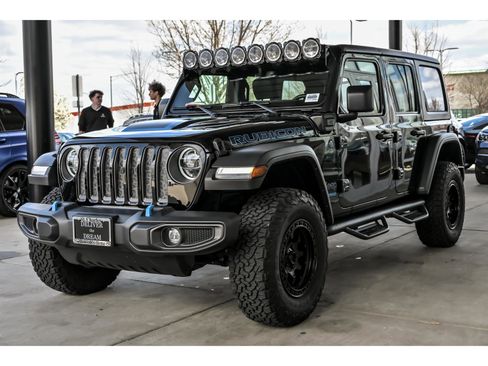 Used 2022 Jeep Wrangler Unlimited Rubicon 4xe w/ Cold Weather Group image 5