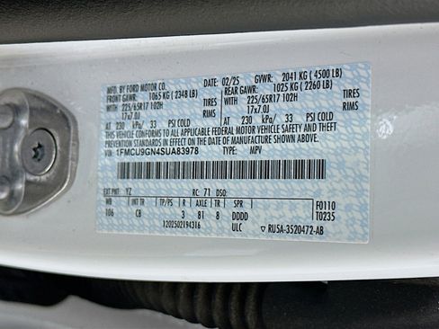 Used 2025 Ford Escape Active image 12