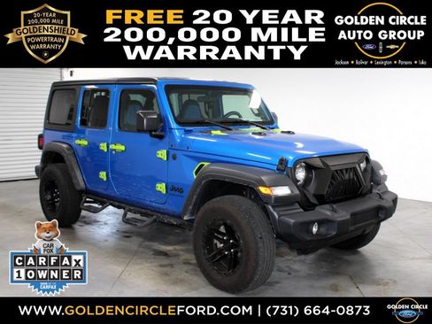 Used 2025 Jeep Wrangler Unlimited Sport AWD/4WD image 1