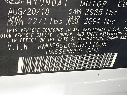 Used 2019 Hyundai Ioniq Blue image 31