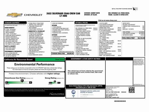 Used 2022 Chevrolet Silverado 2500 LT w/ Convenience Package AWD/4WD image 2