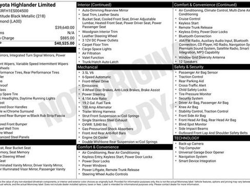 Used 2014 Toyota Highlander Limited FWD image 4