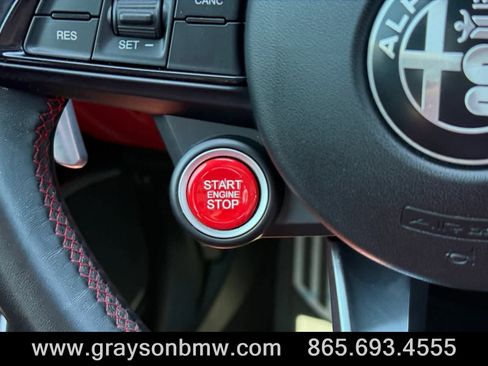 Used 2020 Alfa Romeo Giulia Ti Sport w/ Quick Order Package 22U Sport image 10