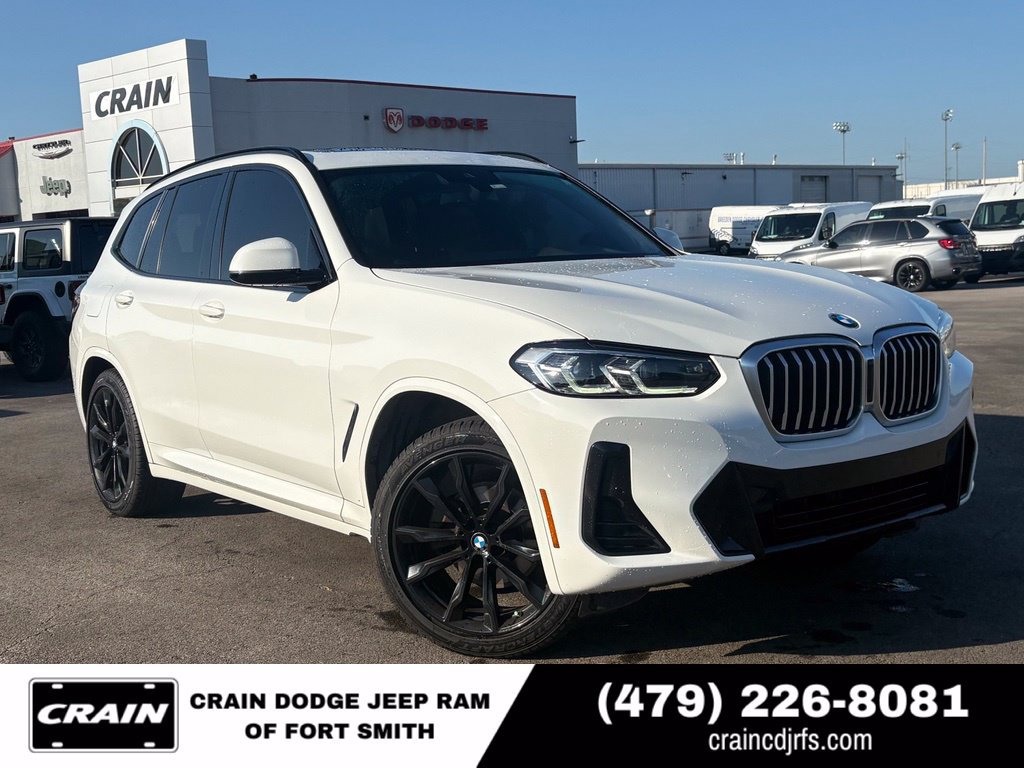 Used 2022 BMW X3 xDrive30i w/ M Sport Package 2 AWD/4WD image 1