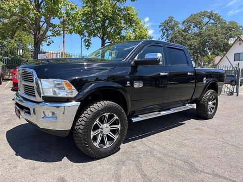 Used 2012 RAM 3500 Laramie Longhorn w/ HD Snow Plow Prep Group AWD/4WD image 2