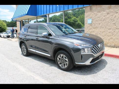 Used 2023 Hyundai Santa Fe Blue AWD/4WD image 1