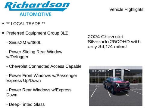 Used 2024 Chevrolet Silverado 2500 High Country w/ High Country Premium Package AWD/4WD image 11