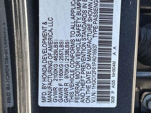 Certified 2023 Honda Accord EX-L image 34