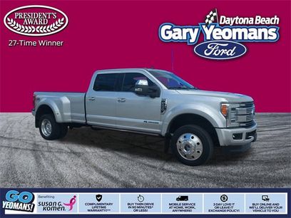 Certified 2019 Ford F450 Platinum w/ Platinum Ultimate Package