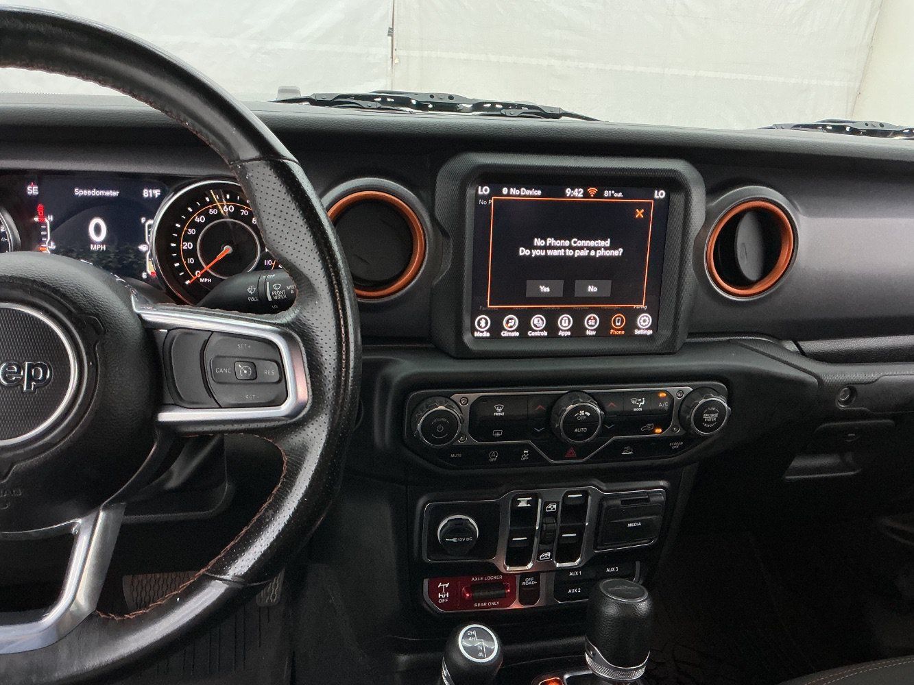 Used 2023 Jeep Gladiator Mojave w/ Trailer Tow Package AWD/4WD image 33