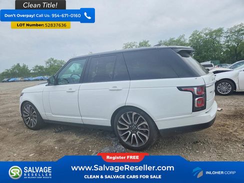 Used 2018 Land Rover Range Rover HSE AWD/4WD image 3