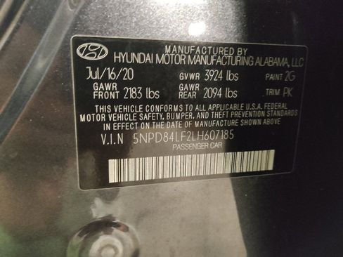 Used 2020 Hyundai Elantra Limited w/ Cargo Package (C1) FWD image 33
