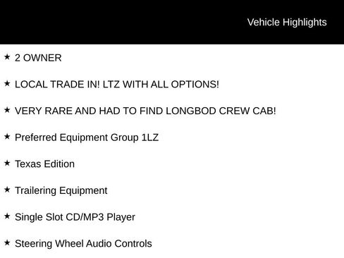 Used 2015 Chevrolet Silverado 1500 LTZ w/ Texas Edition, 1LZ Trim AWD/4WD image 5