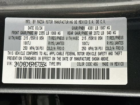 Used 2024 MAZDA CX-30 AWD 2.5 S w/ Preferred Package image 12