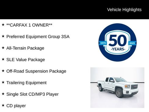 Used 2015 GMC Sierra 1500 SLE w/ All-Terrain Package AWD/4WD image 5