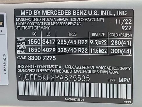 Used 2023 Mercedes-Benz GLS 450 4MATIC image 19