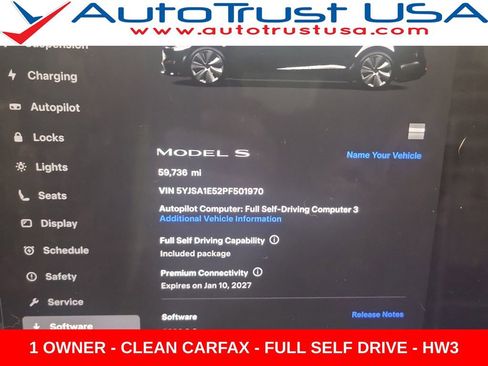 Used 2023 Tesla Model S Standard Range image 1