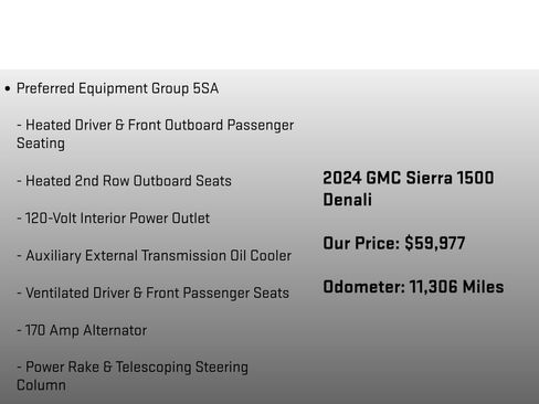 Used 2024 GMC Sierra 1500 Denali w/ Technology Package AWD/4WD image 24