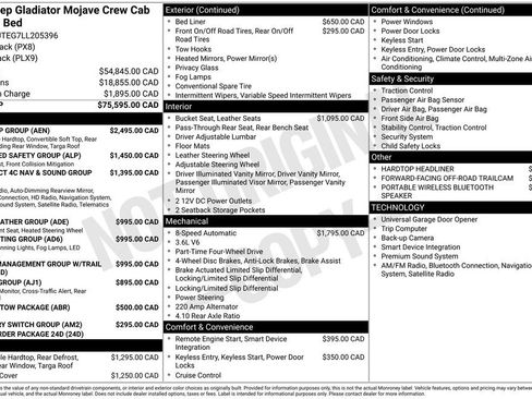 Used 2020 Jeep Gladiator Mojave w/ Dual Top Group image 19