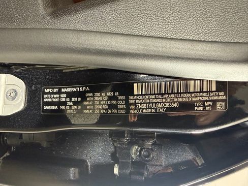 Used 2021 Maserati Levante S GranLusso AWD/4WD image 12
