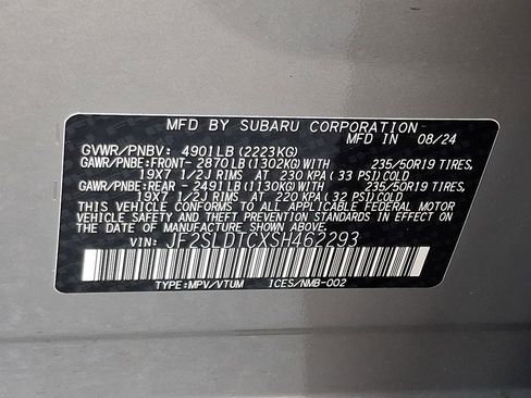 Certified 2025 Subaru Forester Touring AWD/4WD image 27