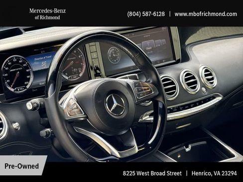 Used 2017 Mercedes-Benz S 63 AMG 4MATIC Cabriolet image 13