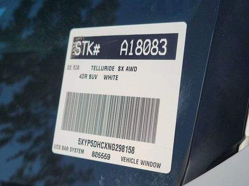Used 2022 Kia Telluride SX w/ SX Prestige Package AWD/4WD image 33