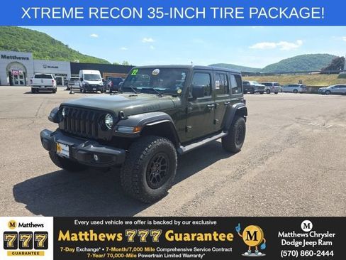Used 2022 Jeep Wrangler Unlimited Sport AWD/4WD image 1