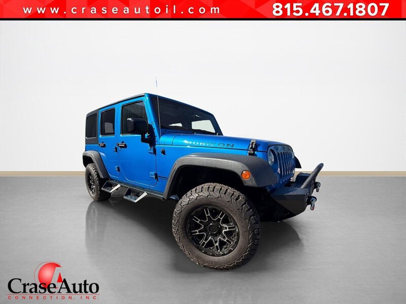Used 2015 Jeep Wrangler Unlimited Rubicon w/ Connectivity Group AWD/4WD image 1
