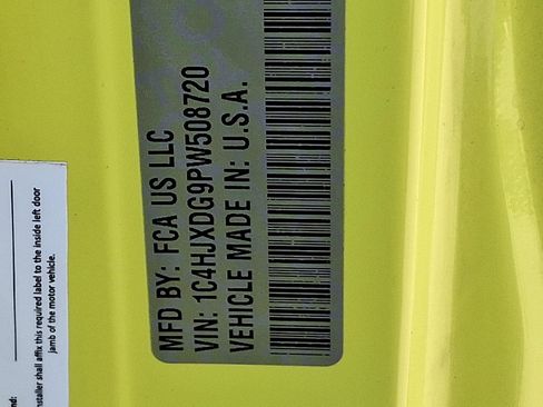 Certified 2023 Jeep Wrangler Sport S image 27