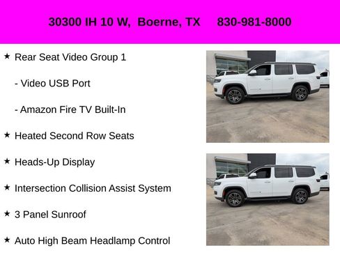 Used 2022 Jeep Wagoneer Series II w/ Convenience Group I image 18