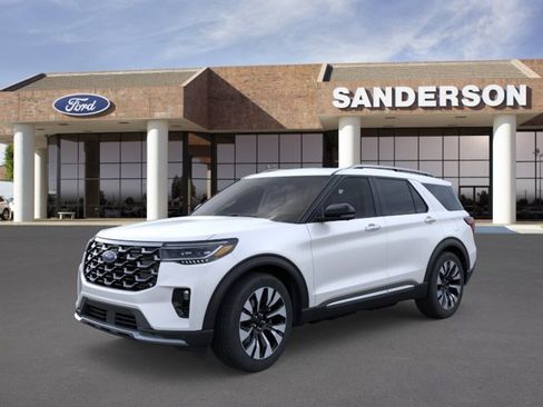 New 2026 Ford Explorer Platinum w/ LUX Leather Package AWD/4WD image 2
