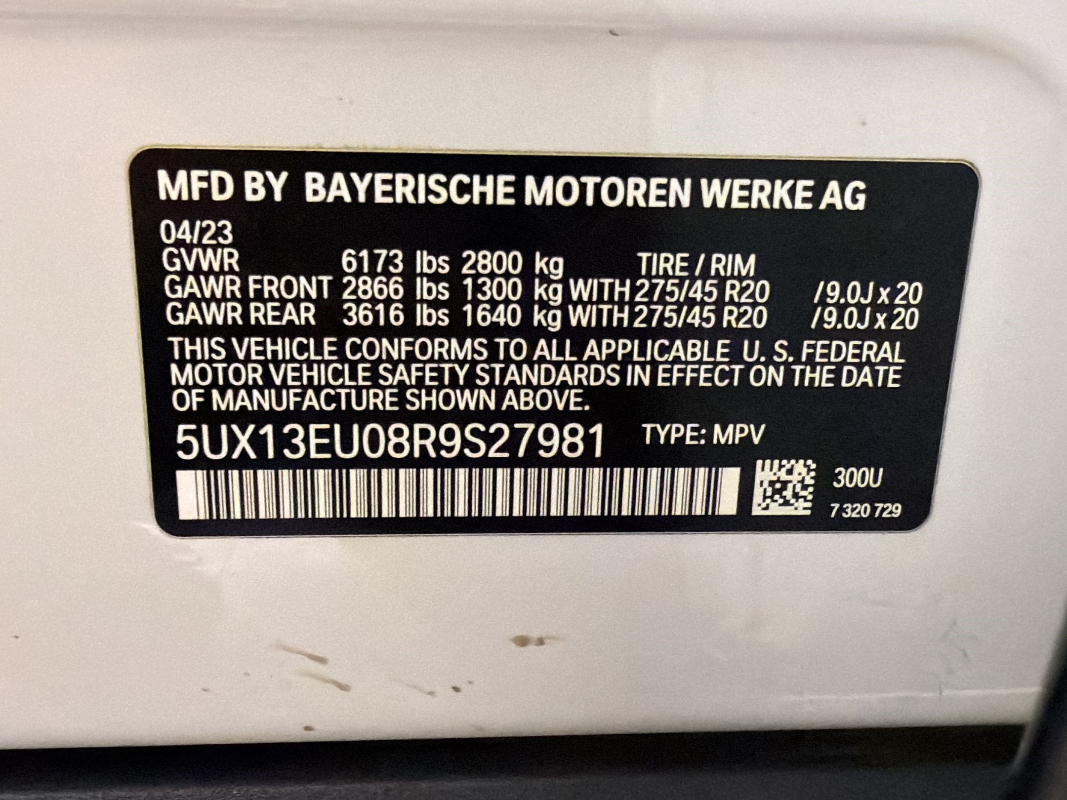 Certified 2024 BMW X5 sDrive40i w/ Parking Assistance Package RWD image 26