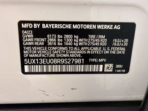 Used 2024 BMW X5 sDrive40i w/ Parking Assistance Package RWD image 26