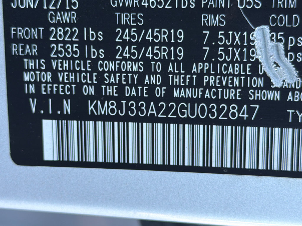 Used 2016 Hyundai Tucson Limited FWD image 33