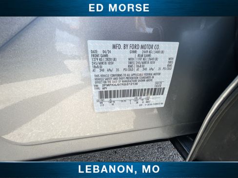 Certified 2024 Ford Edge SEL w/ Convenience Package AWD/4WD image 31
