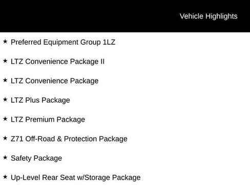 Certified 2022 Chevrolet Silverado 1500 LTZ w/ LTZ Premium Package AWD/4WD image 5