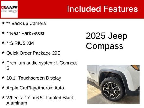 Used 2025 Jeep Compass Trailhawk AWD/4WD image 5