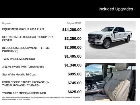 New 2026 Ford F150 Platinum w/ Equipment Group 703A Plus AWD/4WD image 5