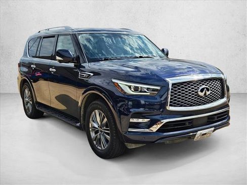 Used 2021 INFINITI QX80 Luxe RWD image 3