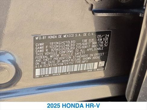 Used 2025 Honda HR-V EX-L image 26