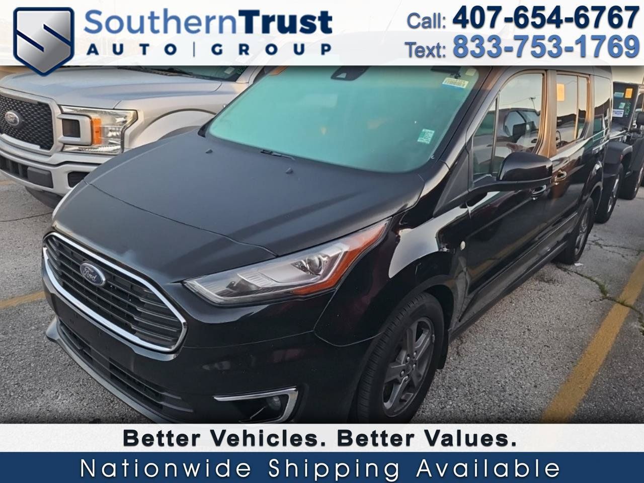 Used 2020 Ford Transit Connect Titanium w/ Trailer Tow Package FWD image 1