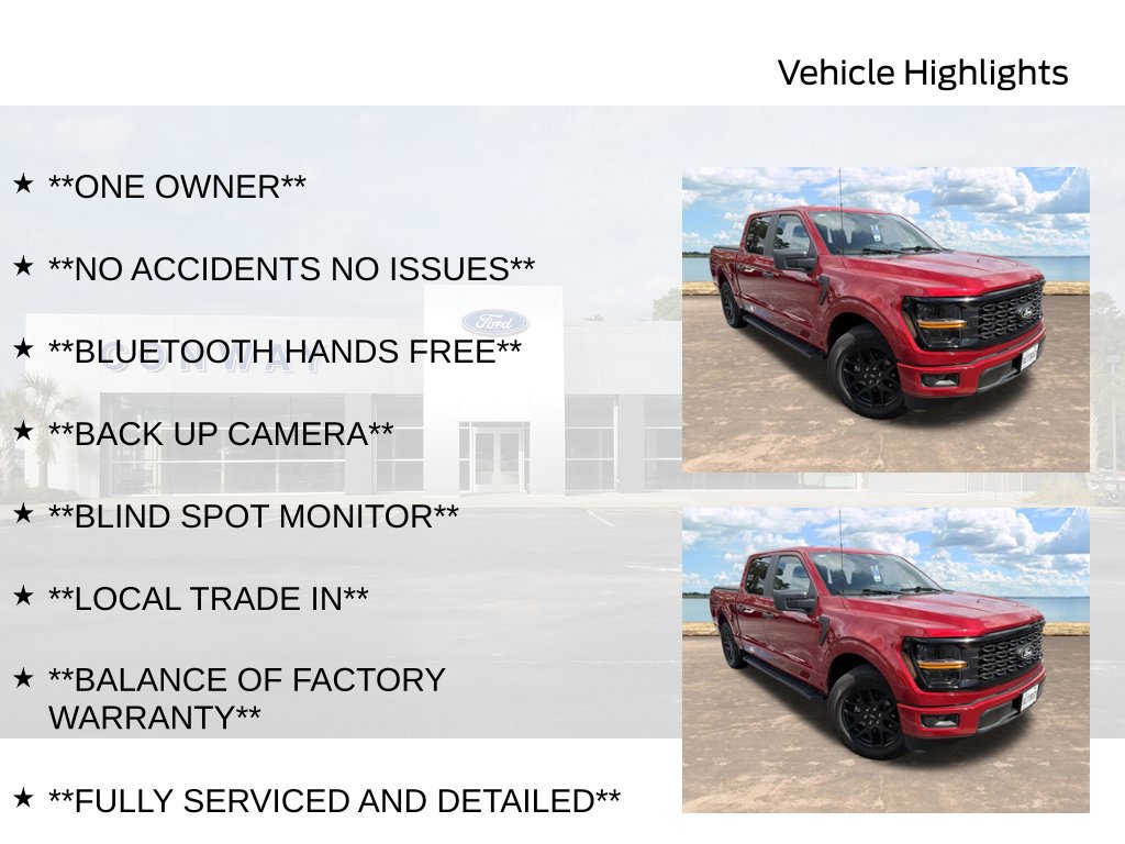 Used 2025 Ford F150 STX w/ STX Black Appearance Package RWD image 6