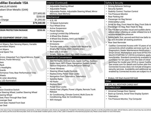 Used 2018 Cadillac Escalade Base image 31