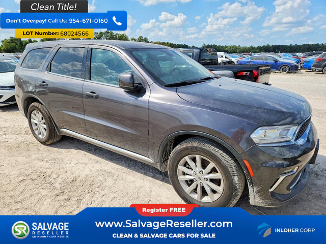 Used 2021 Dodge Durango SXT w/ 3rd Row Seating Group RWD image 5