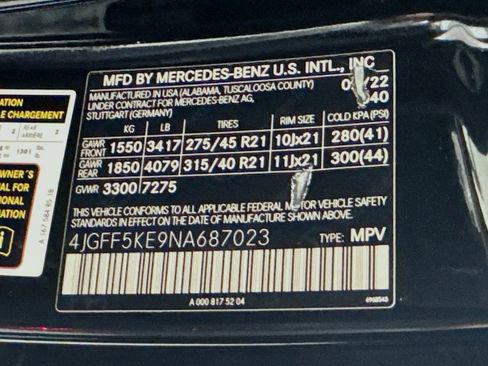 Certified 2022 Mercedes-Benz GLS 450 GLS 450 image 26