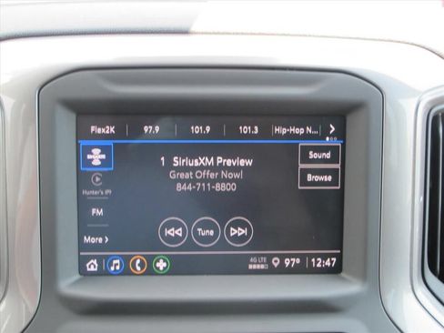 Used 2025 Chevrolet Silverado 1500 Custom w/ Turbomax Blackout Package AWD/4WD image 12