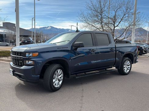 Used 2021 Chevrolet Silverado 1500 Custom w/ LPO, Dark Essentials Package image 3
